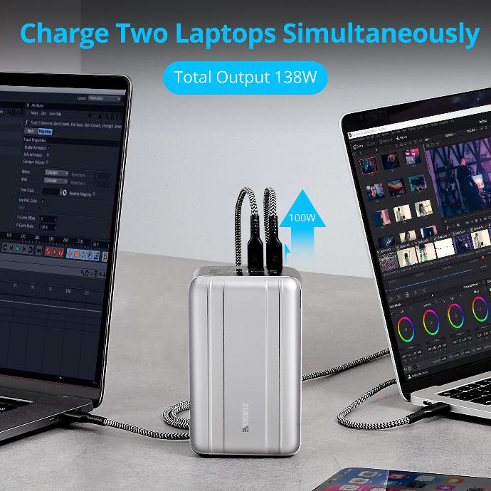 Pin dự phòng 26.800mAh QC3.0 (138W) ZENDURE ZDG2STP-S